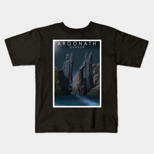 Argonath, Gondor Kids T-Shirt